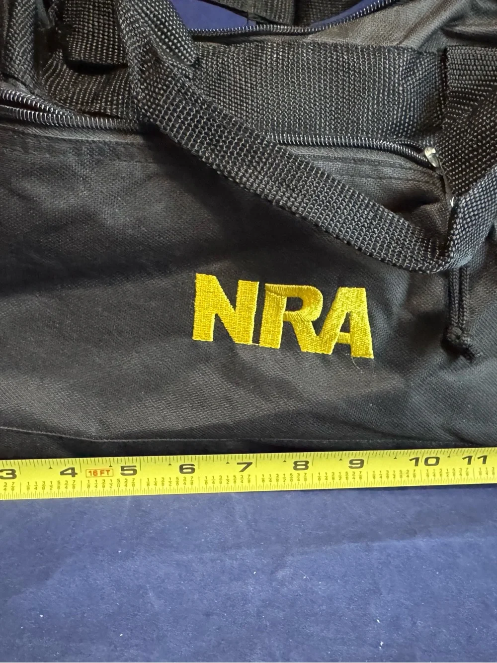 NRA Duffle/Gym Bag Tote/Travel Bag w/Adjustable Shoulder Strap